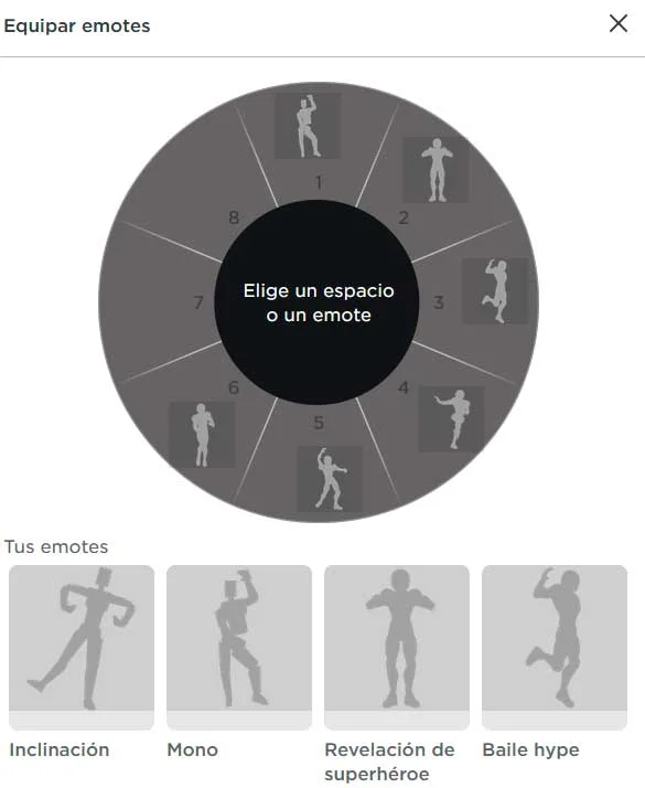 emotes roblox equipar
